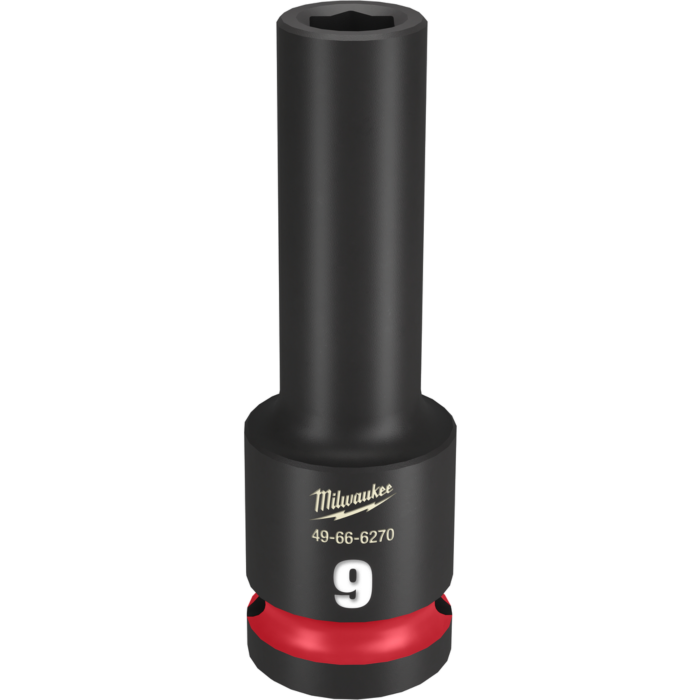 Milwaukee SHOCKWAVE™ Impact Duty 1/2" Drive 9MM Deep 6 Point Socket