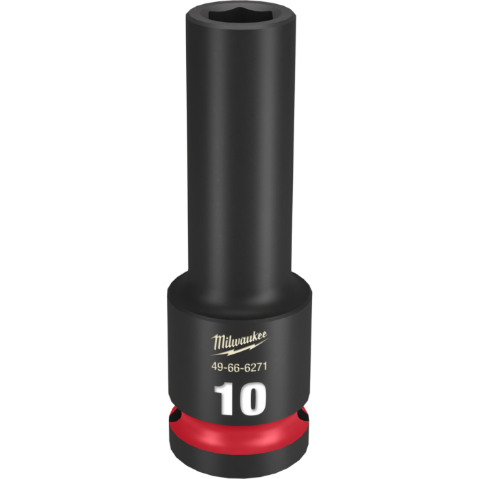 Milwaukee SHOCKWAVE™ Impact Duty 1/2" Drive 10MM Deep 6 Point Socket