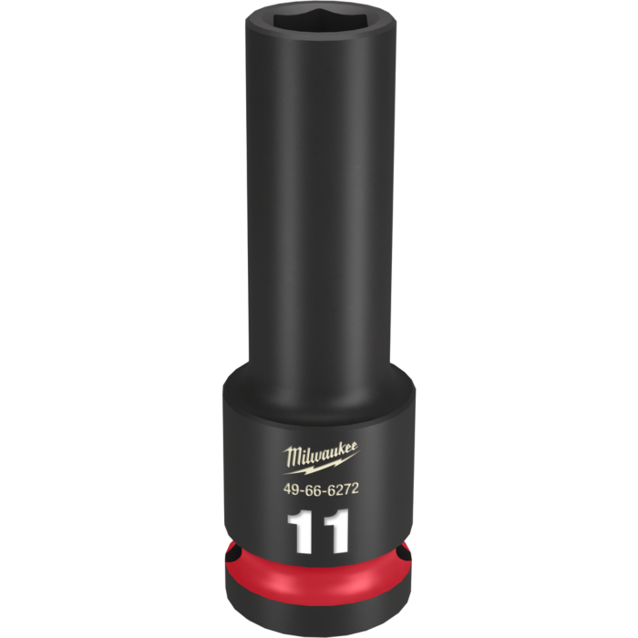 Milwaukee SHOCKWAVE™ Impact Duty 1/2" Drive 11MM Deep 6 Point Socket