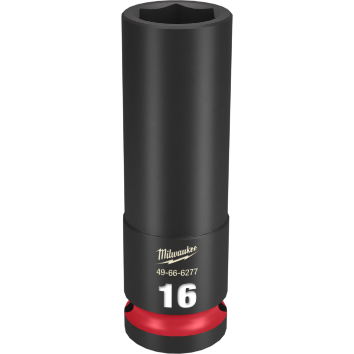 Milwaukee SHOCKWAVE™ Impact Duty 1/2" Drive 16MM Deep 6 Point Socket