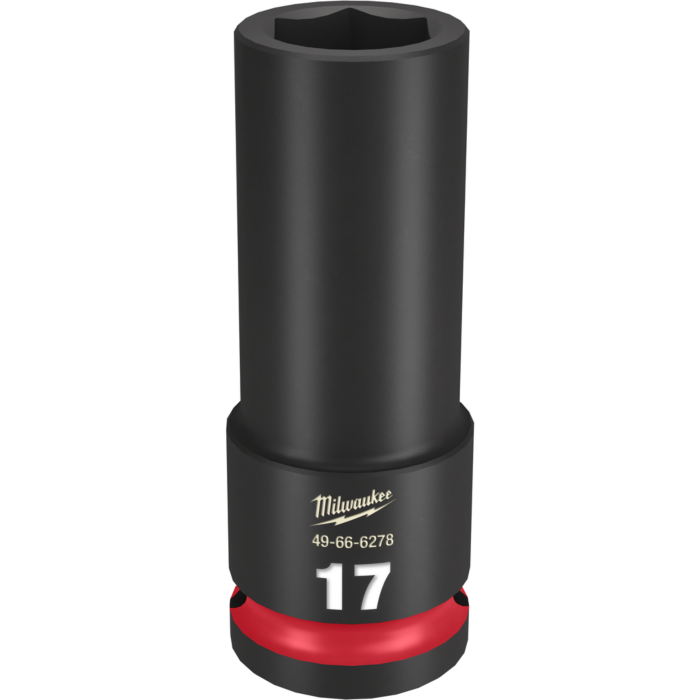 Milwaukee SHOCKWAVE™ Impact Duty 1/2" Drive 17MM Deep 6 Point Socket