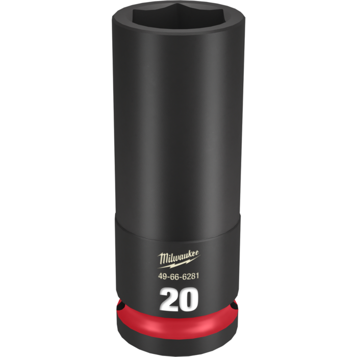 Milwaukee SHOCKWAVE™ Impact Duty 1/2" Drive 20MM Deep 6 Point Socket