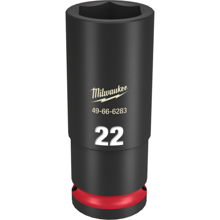 Milwaukee SHOCKWAVE™ Impact Duty 1/2" Drive 22MM Deep 6 Point Socket