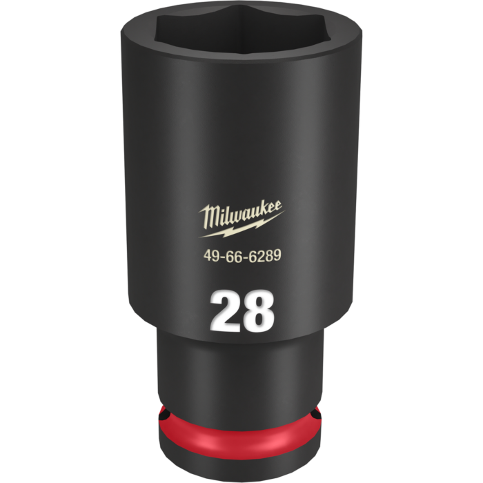 Milwaukee SHOCKWAVE™ Impact Duty 1/2" Drive 28MM Deep 6 Point Socket