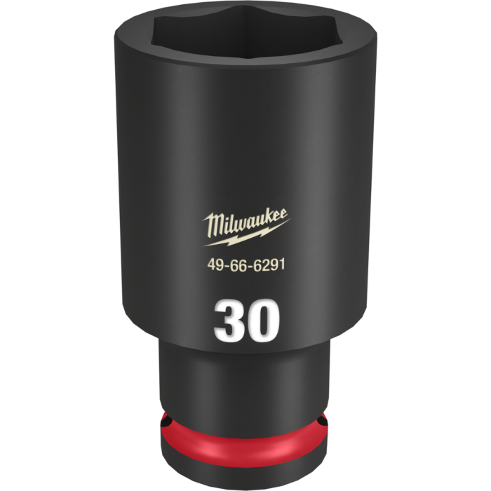 Milwaukee SHOCKWAVE™ Impact Duty 1/2" Drive 30MM Deep 6 Point Socket