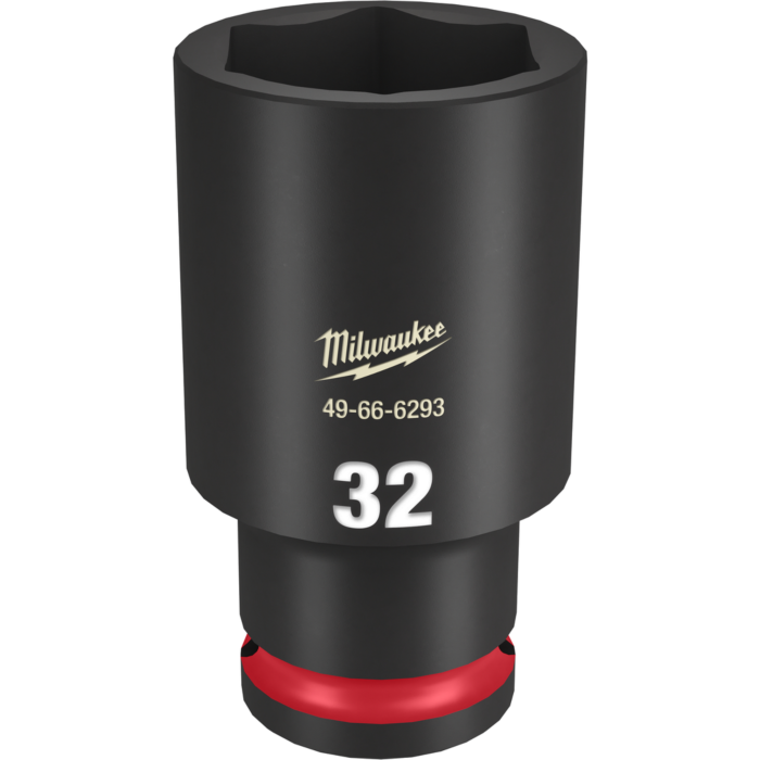 Milwaukee SHOCKWAVE™ Impact Duty 1/2" Drive 32MM Deep 6 Point Socket