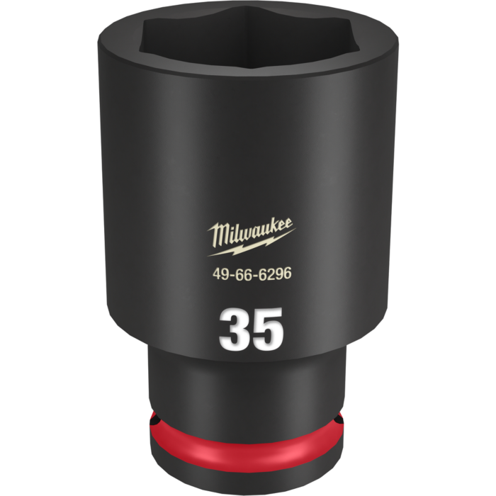 Milwaukee SHOCKWAVE™ Impact Duty 1/2" Drive 35MM Deep 6 Point Socket