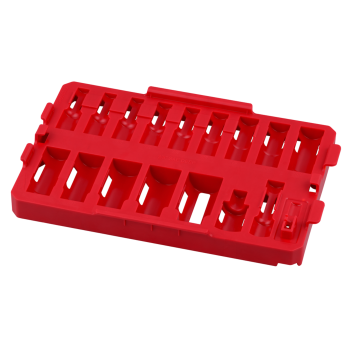 Milwaukee 17PC SHOCKWAVE™ Impact Duty Socket 3/8” Drive SAE TRAY ONLY