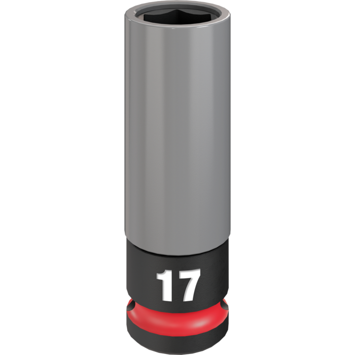 Milwaukee SHOCKWAVE™ Impact Duty 1/2 Drive 17MM Metric Lug Nut Wheel Socket