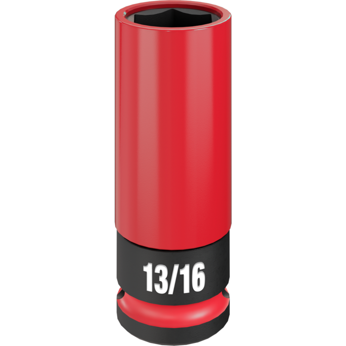 Milwaukee SHOCKWAVE™ Impact Duty 1/2 Drive 13/16" SAE Lug Nut Wheel Socket