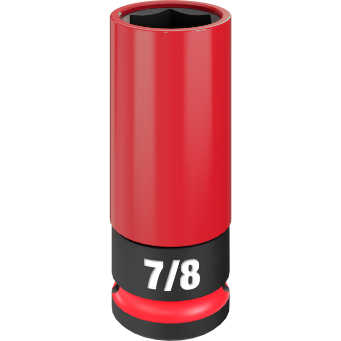 Milwaukee SHOCKWAVE™ Impact Duty 1/2 Drive 7/8" SAE Lug Nut Wheel Socket
