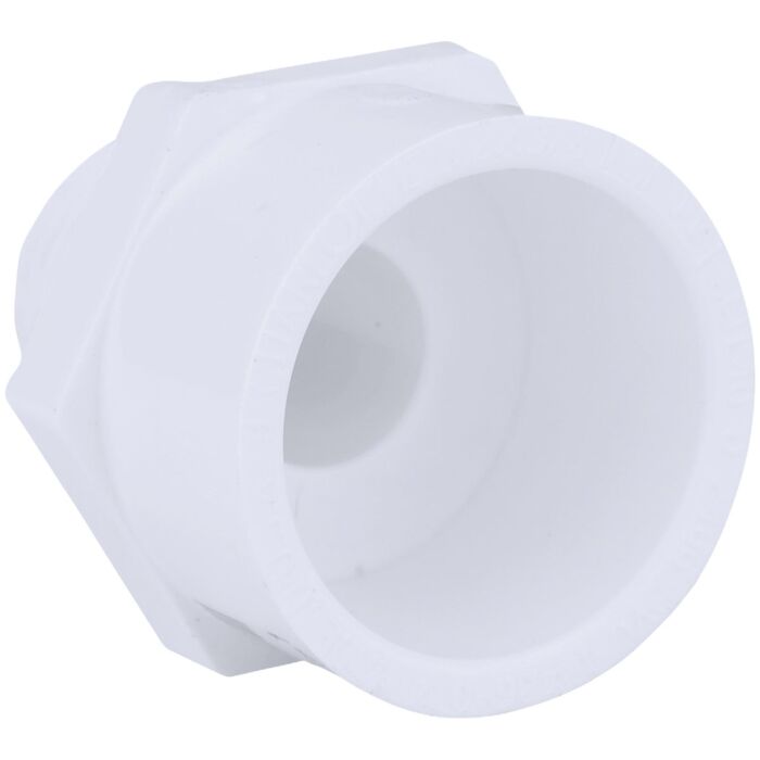 Charlotte Pipe 1-1/2 In. X 2 In. Schedule 40 Male PVC Adapter
