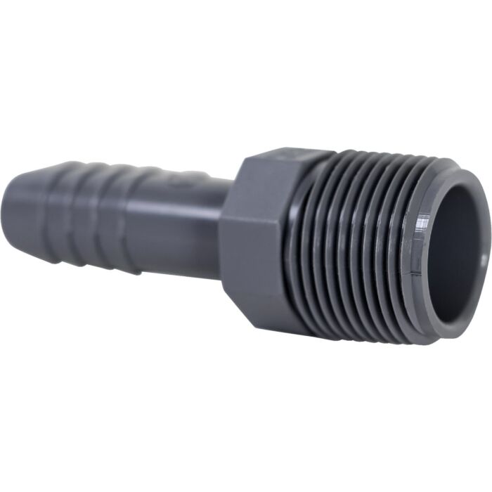 Plumbeeze 3/4" x 1/2" INSERT MALE ADAPTOR - POLY