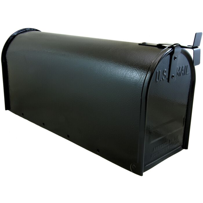 Fulton 18-3/4 in 6-7/8 in 8-3/4 in Standard Post Mount Mailbox