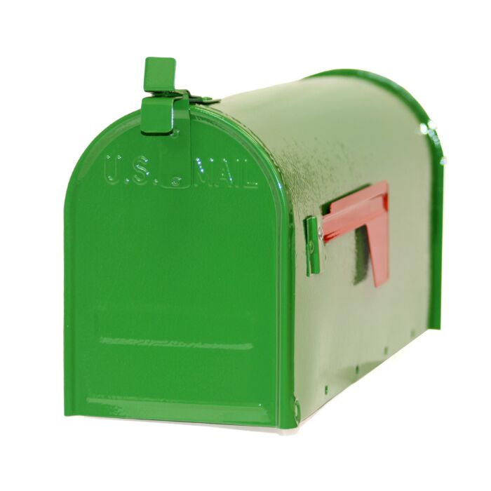 Fulton 18-3/4 in 6-7/8 in 8-3/4 in Standard Post Mount Mailbox
