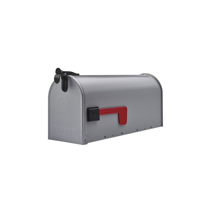 Fulton 18-3/4 in 6-7/8 in 8-3/4 in Standard Post Mount Mailbox