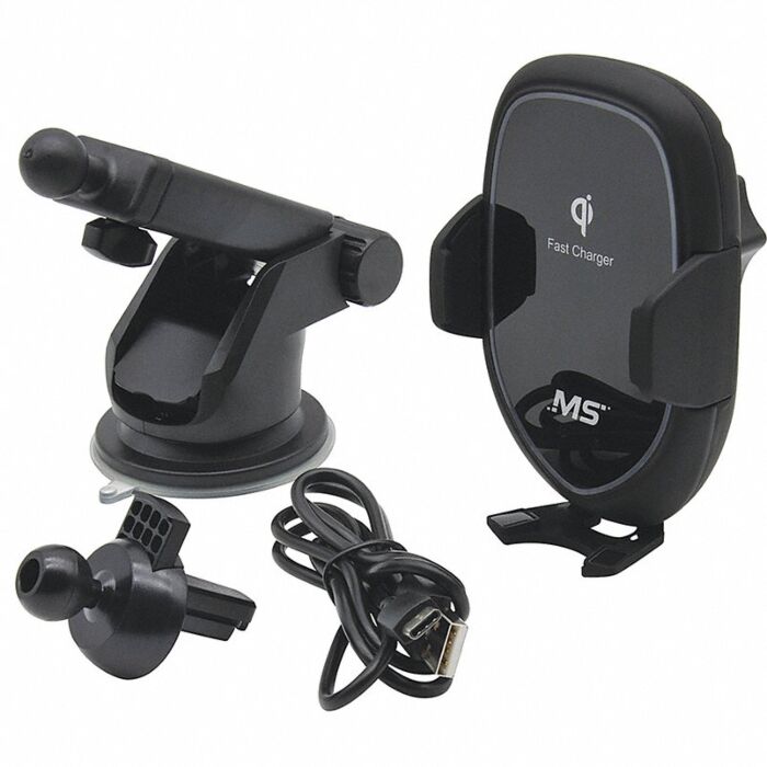 MOBILESPEC® 11 to 11000 mAh 12 V 5 VDC Wireless Charging Mount