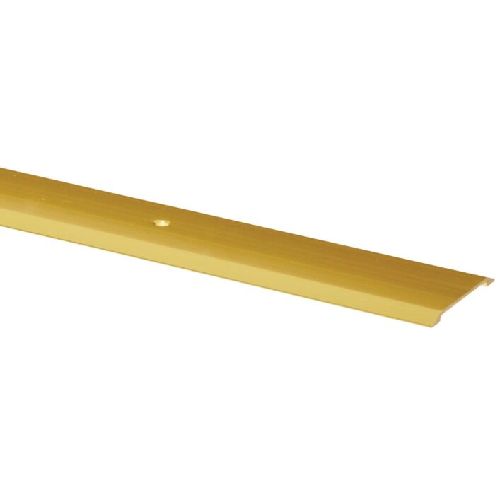 M-D Building Products 1-3/4 In. x 1/8 In. x 36 In. Gold Aluminum Flat Profile Threshold for Interior Doorways