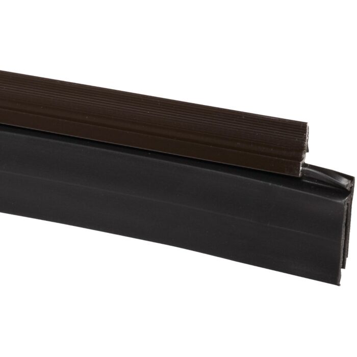 M-D Building Products 36 In. Aluminum and Vinyl CINCH Self-Adhesive Door Sweep, Brown