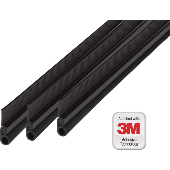 M-D Building Products Aluminum and Vinyl CINCH Self-Adhesive Top and Sides Door Seal Kit, Bronze