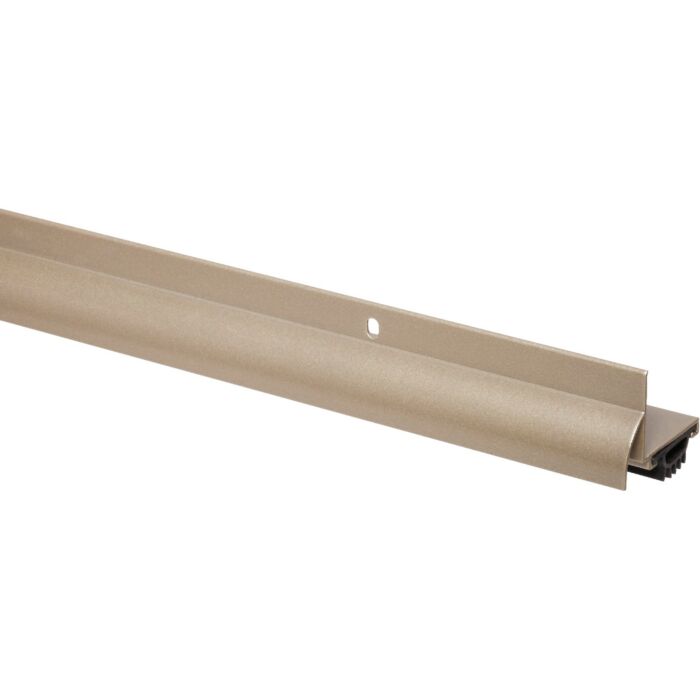 M-D Building Products 1.75 In. W. x 1.625 In. H. x 36 In. L. Aluminum Satin Nickel Door Bottom