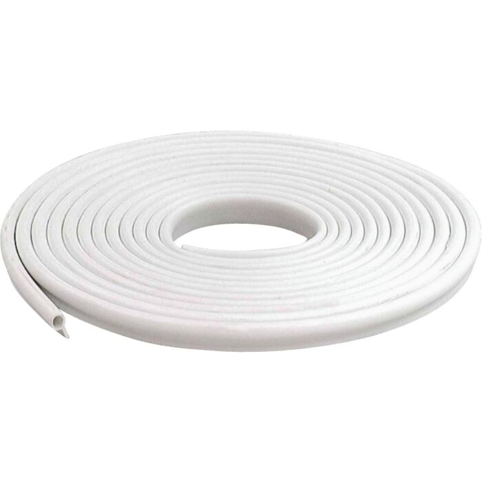 M-D Building Products 17 Ft. White Vinyl Gasket Weatherseal for Doors & Windows