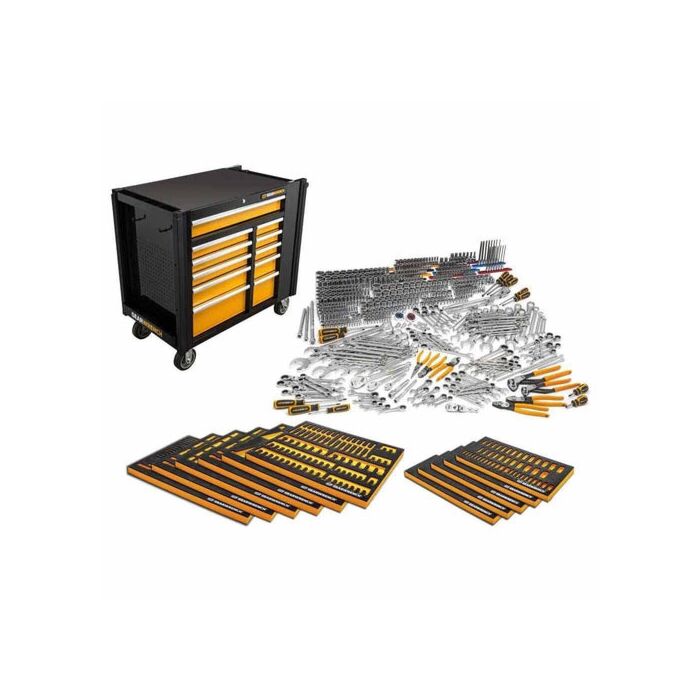 GearWrench 614-Piece Master Technician Set with Custom Trays and Storage