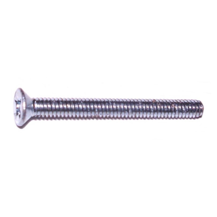 2 mm - 0.40 x 20 mm Phillips Flat Head, Machine Screw, Zinc 