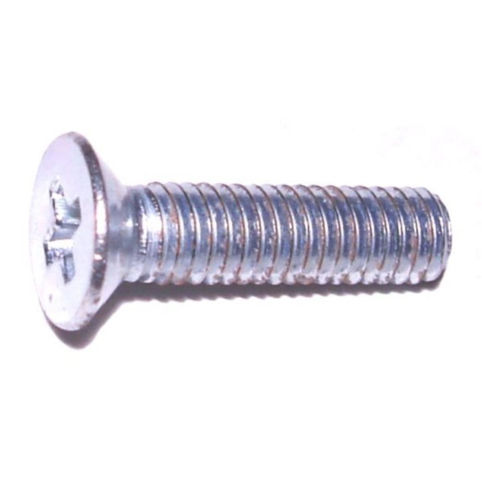 3 mm - 0.50 x 12 mm Phillips Flat Head, Machine Screw, Zinc 