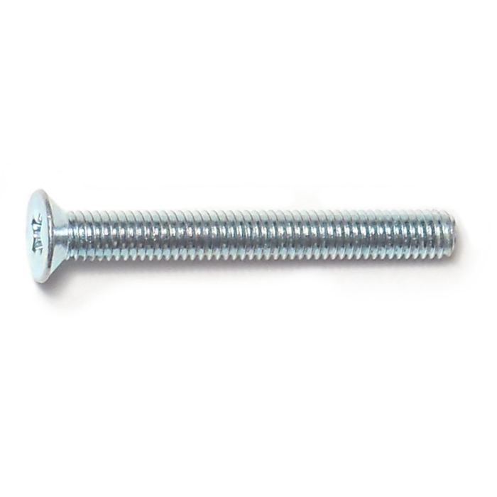 3 mm - 0.50 x 25 mm Phillips Flat Head, Machine Screw, Zinc 