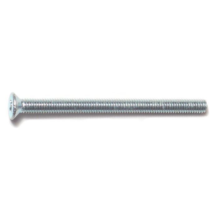 3 mm - 0.50 x 40 mm Phillips Flat Head, Machine Screw, Zinc 