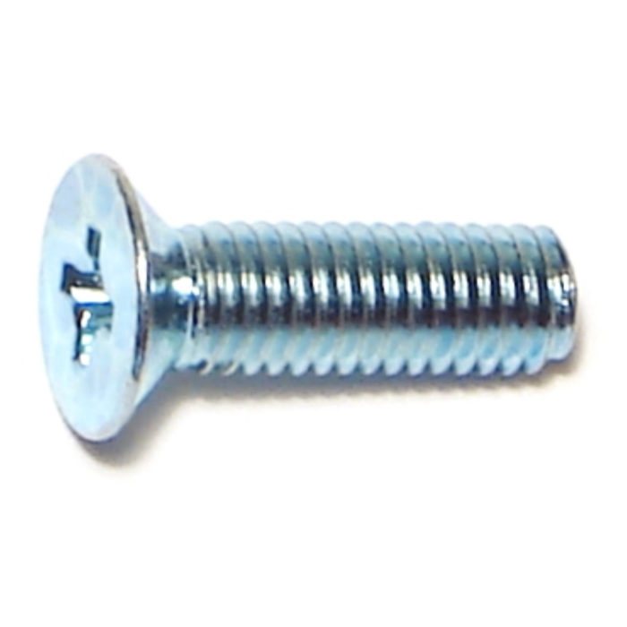 5 mm - 0.80 x 16 mm Phillips Flat Head, Machine Screw, Zinc 