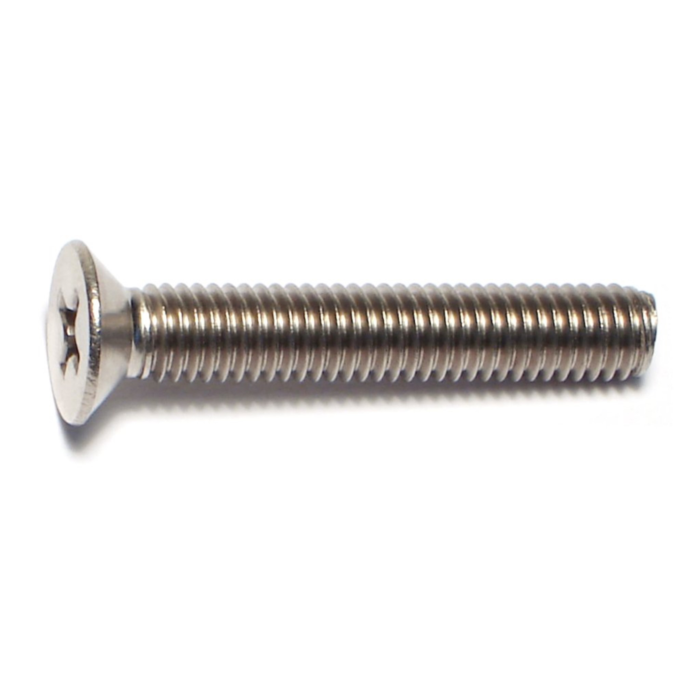 5 mm - 0.80 x 30 mm Machine Screw, Phillips Flat Head, Stainless Steel 