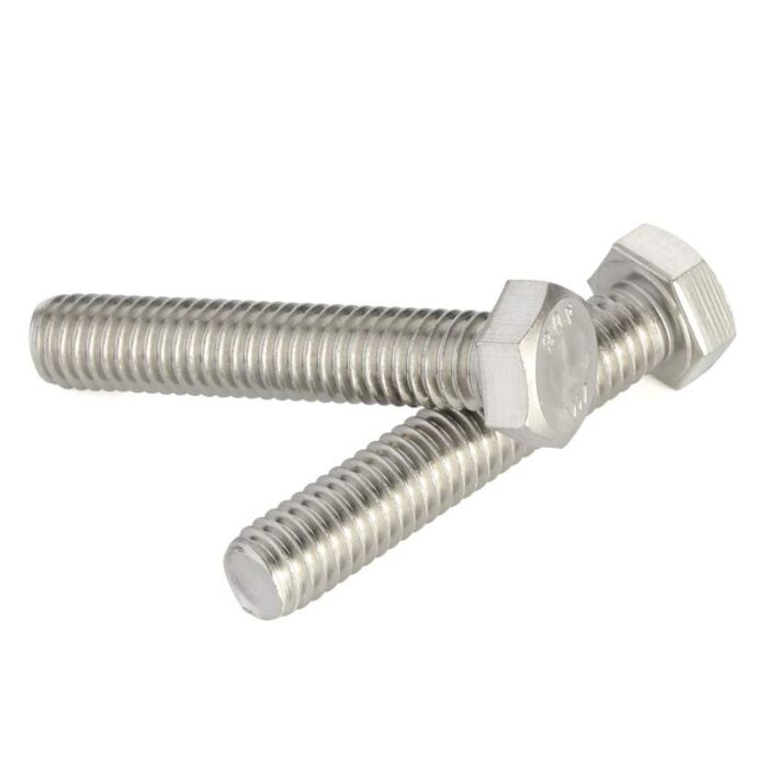 Titan™ #8-32 1-1/2 in Indented Hex/Unslotted Head Machine Screw
