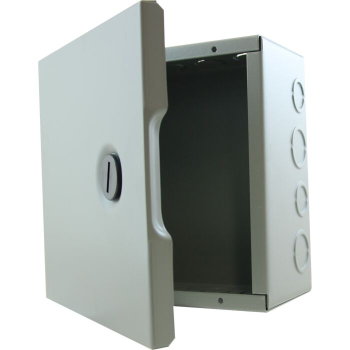 EXM® NEMA 1 Gray 8 in Type E Hinge Cover Enclosure