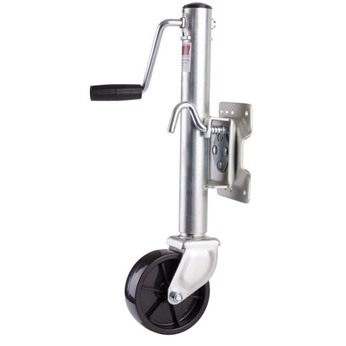 Ram 1200 lb 10 in Side Wind Bolt-On Swivel Tongue Jack