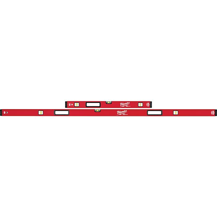 Milwaukee 78 in. & 32 in. REDSTICK™ Magnetic Box Level Jamb Set