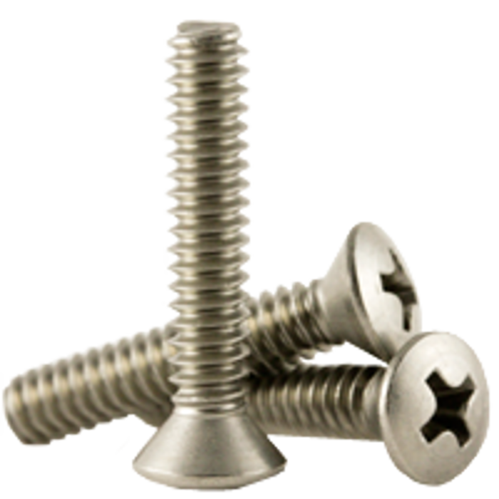 Star Stainless #10 1 in Oval Head Phillips Machine Screw