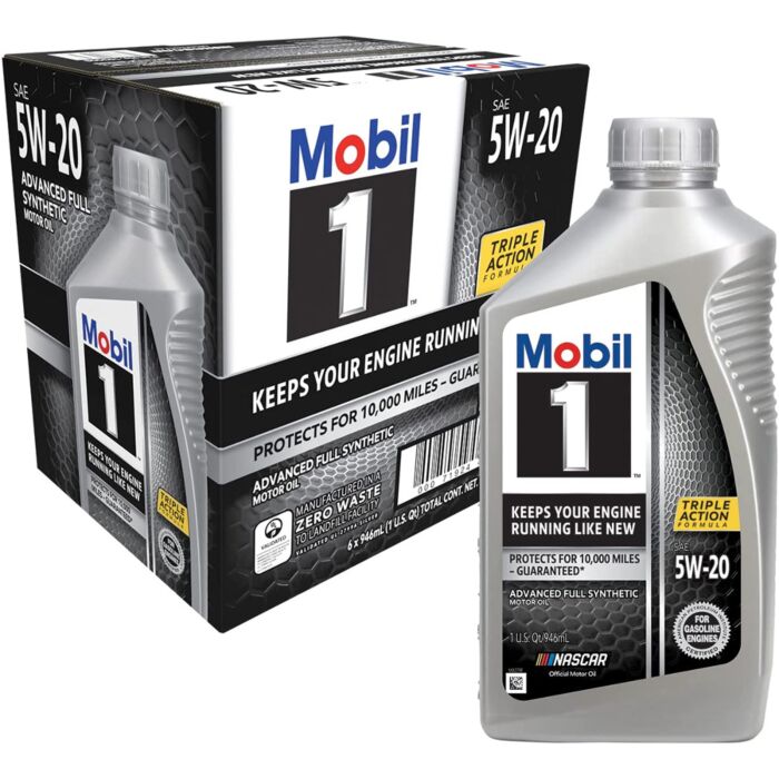 Mobil 1 Motor Oil 5W20 Quart