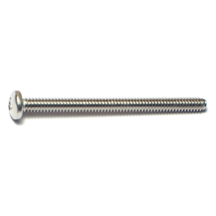 10-24 x 2-1/2" Phillips Pan Head, Machine Screw, Stainless Steel 