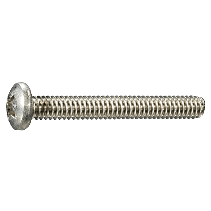 1/4"-20 x 2" Phillips Pan Head, Machine Screw, Stainless Steel 