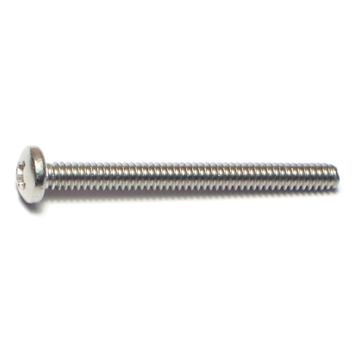 6-32 x 1-1/2" Phillips Pan Head, Machine Screw, Stainless Steel 