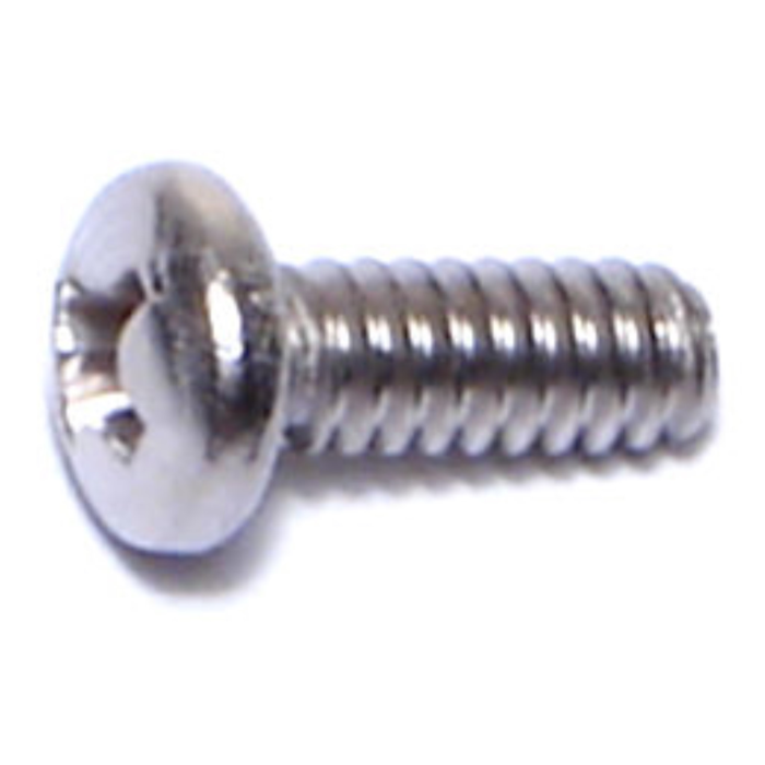 6-32 x 3/8" Phillips Pan Head, Machine Screw, Stainless Steel 