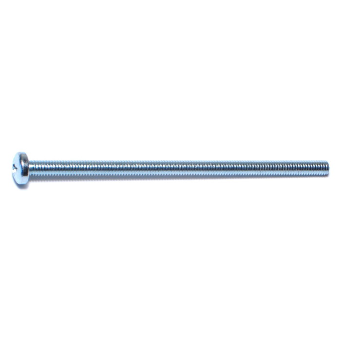 4 mm - 0.70 x 80 mm Phillips Pan Head, Machine Screw, Zinc 