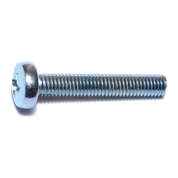 5 mm - 0.80 x 30 mm Phillips Pan Head, Machine Screw, Zinc 