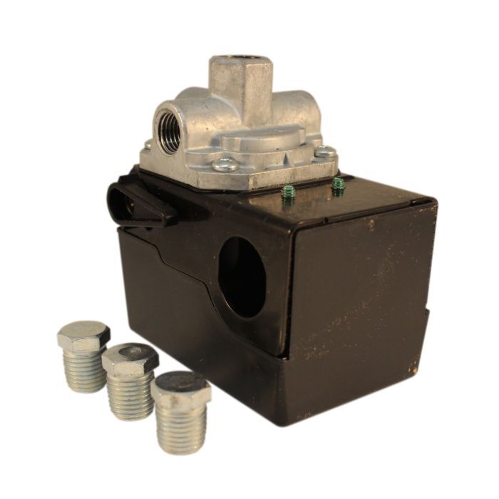 Milton 120 to 240 V 140 to 175 psi 2 to 5 hp Heavy Duty Compressor Pressure Switch