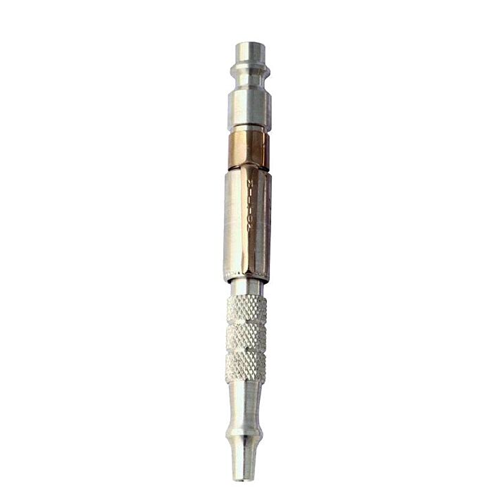 Milton Adjustable Pocket Air Blow Gun Tool M-Style Air Plug Connection Fitting with Pocket Clip 150 PSI