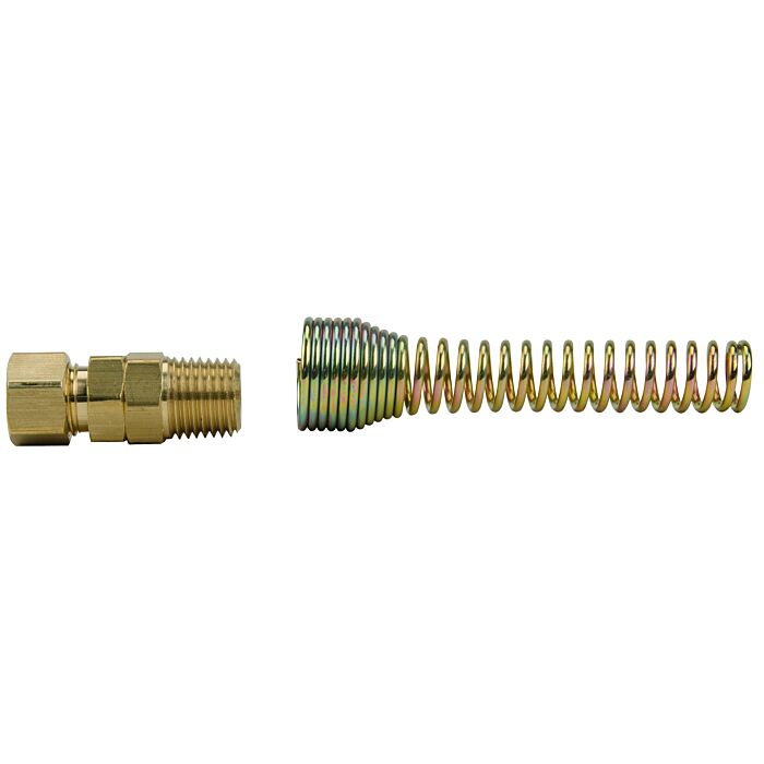 Milton Swivel Hose End x MNPT 1/4 in 125 psi Recoil Hose End