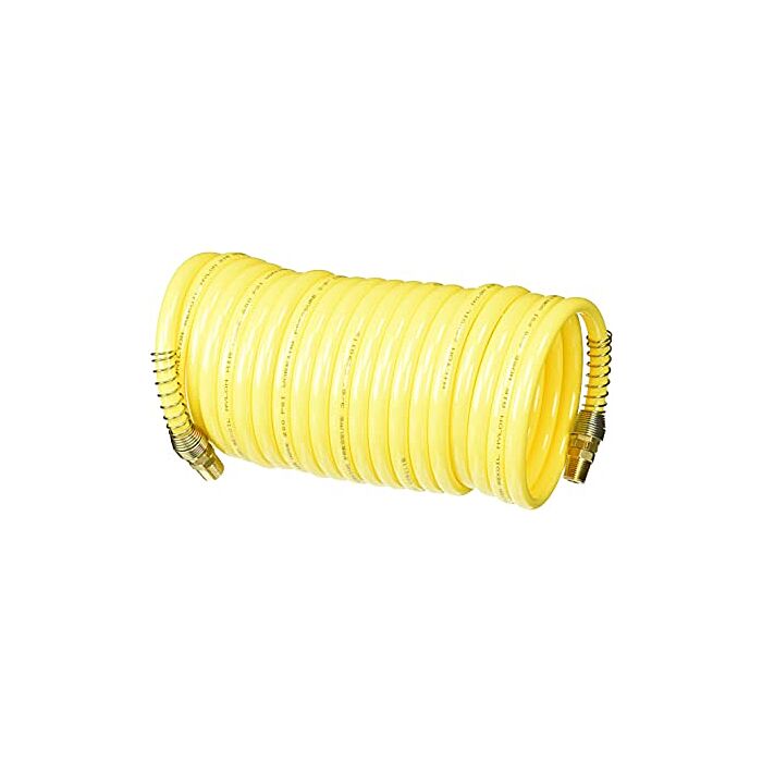 Milton 3/8 in 25 ft 1/4 in MNPT x 1/4 in MNPT Re-Koil Hose