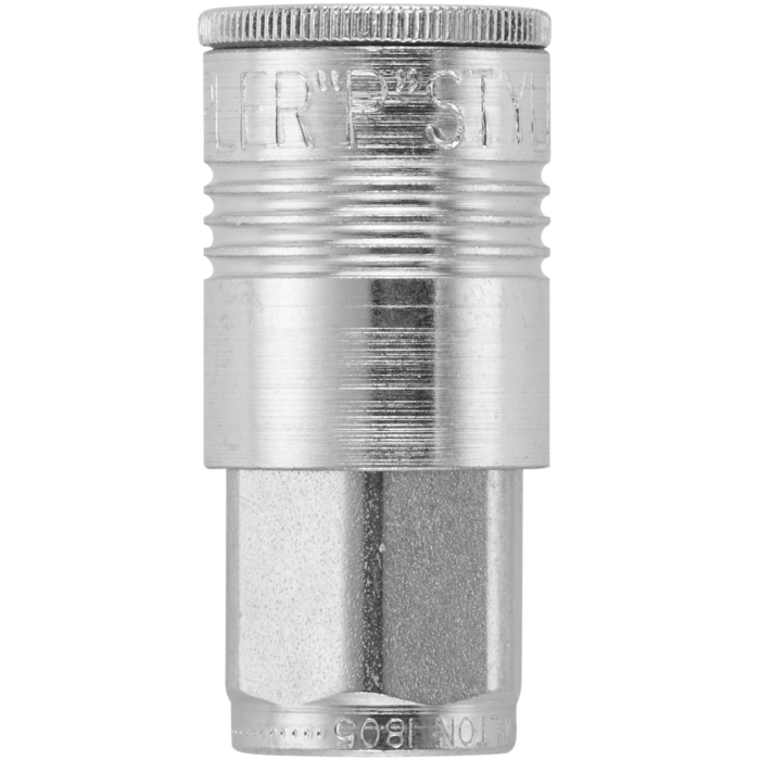 Milton Air Coupler 3/8" NPT Female Steel, P-Style Air Compressor Quick Connect Air Coupler, S-1805